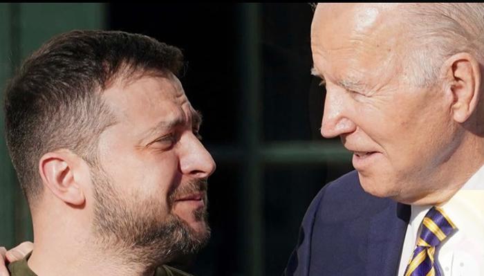 Президент Байден принимает Зеленского